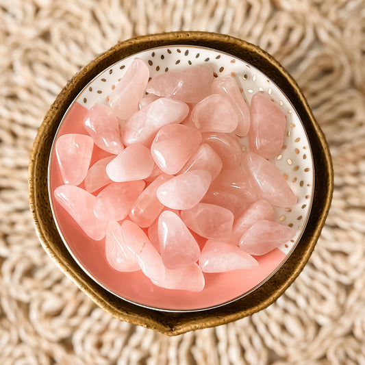 Rose Quartz Heart Crystal